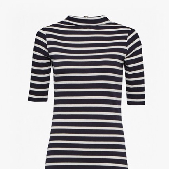 French Connection Terry Stripe Dress - Picture 3 of 5